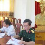 Huyện ủy Đô Lương triển khai công tác tuyên truyền kỷ niệm 70 năm ngày thành lập Quân đội Nhân dân Việt Nam.